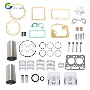 Z500 ZB500 Overhaul Rebuild Kit For Kubota Engine B5000 B5001 B5100 Tractor - Picture 1 of 17