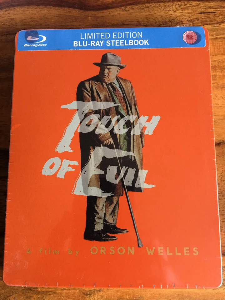 Touch of Evil (1958) UK Reg B 2 Disc Blu-ray Limited Edition Steelbook Eureka