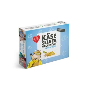 Käse selber machen Set Käseset für Kinder Geschenkidee - Kinderedition BLAU - Bild 1 von 4