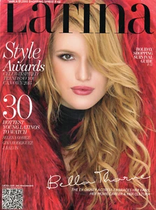 LATINA Magazine Dec. 2014/Jan. 2015 Bella Thorne Kathleen Bedoya J. Balvin - Imagen 1 de 3