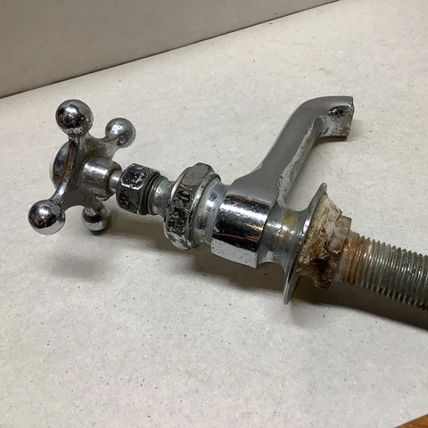 Vintage Raub Hot Water Faucet Bath Tub Architectural Salvage P131 Cover