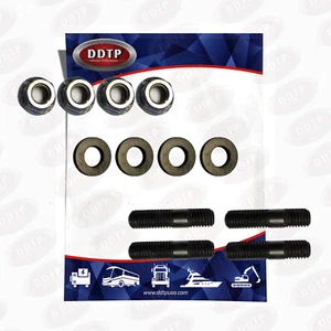 Turbo Mounting Kit S60 (4 Nuts, 4 Washers, and 4 Studs) - Imagen 1 de 4