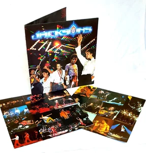 The Jacksons Live 2 x Vinyl LP Album 1981 Epic Records Australia – 2ELPS 0036 - Picture 1 of 5