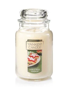 Yankee Candle Large 22oz Classic Jar Candle Christmas Cookie - Bild 1 von 1