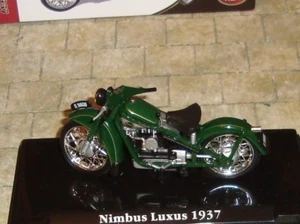 NIMBUS LUXUS 1937  CLASSIC MOTORBIKE - 1:24 - BOXED WITH DISPLAY STAND  - Picture 1 of 5