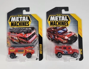 ZURU Metal Machines Diecast Car Toy Styles INFERNO Fire, Epic Truck Lot of 2 - Picture 1 of 12