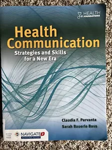 Health Communication: Strategies and Skills for a New Era by Parvanta, Bass 2020 - Picture 1 of 3