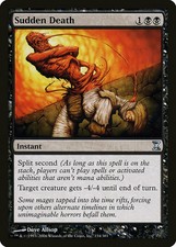 Sudden Death - Foil Time Spiral MP MTG