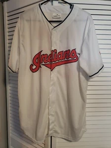 Cleveland Indians White Jersey Michael Bourn 24 Size XL ( Meritech Jersey ) - Picture 1 of 5