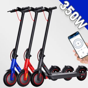 Adult Electric Scooter Long Range Folding Kick E-scooter Safe Urban Commuter US - Picture 1 of 31