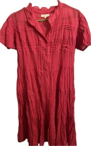 RUBY YAYA Women's Cotton Dress With side pockets , Size S - Picture 1 of 5