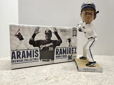 Aramis Ramirez Milwaukee Brewers MLB 2012 SGA Bobblehead NIB  - Image 1 of 4