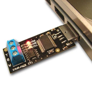 Convertidor adaptador serie KMTronic USB a RS-485 para cámara domo PTZ MINI - Imagen 1 de 1