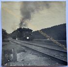 orig. Foto Eisenbahn Lokomotive Zug 1902 schiefe Ebene Hof Bamberg Eilzug
