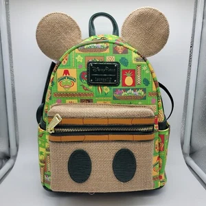 Loungefly Disney Parks The Main Attraction Mini Backpack Enchanted Tiki Room - Picture 1 of 9