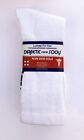 3, 6, or 12 Pairs Men's <NON SKID SOLE>Diabetic CREW circulatory Socks "GRIPPER"