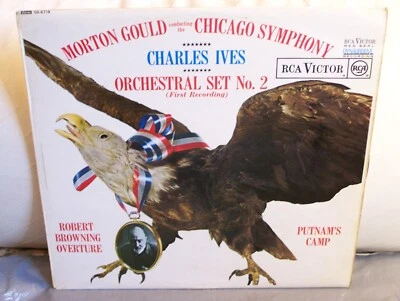 Charles Ives Orchestral Works Gould Chicago Symphony Orig RCA (UK) Disk RARITY! - Image 1 of 4