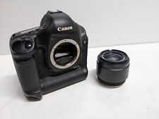 Canon EOS 1D Mark III Digital DSLR 1D3 Body + Broken Lens - FAULTY ERR 20