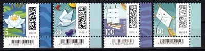 ALEMANIA FED. 2021. YV. 3424/27. EL MUNDO DE LA CARTA.   MNH - Imagen 1 de 2