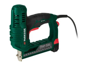 PARKSIDE ELECTRIC NAILER STAPLER PET 25 C3 30BPM WITH 500 STAPLES/500 NAILS NEW - Picture 1 of 7