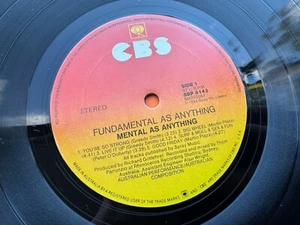 Metal As Anything - Fundamental As Anything LP 1985, VINYL, OZ Rock, UNPLAYED - Picture 1 of 6
