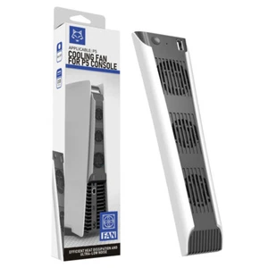 New for PS5 Cooling Fan Vertical Stand Display Game Console Cooling Fan Cooler - Picture 1 of 10