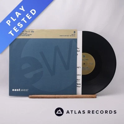 Simply Red Thrill Me Insert Promo 12" Single Vinyl Record SAM 1002 - EX/EX - Image 1 of 4