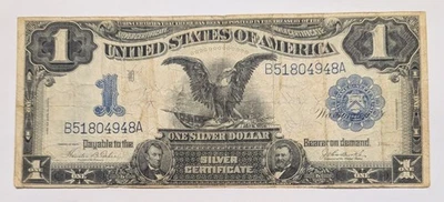 1899 Black Eagle $1 Silver Certificate FR- 233 - Image 1 of 2