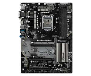 ASRock Z370 Pro4 LGA 1151 Z370 HDMI USB 3.1 2 Ultra M.2 DDR4 ATX Motherboard - Imagen 1 de 4