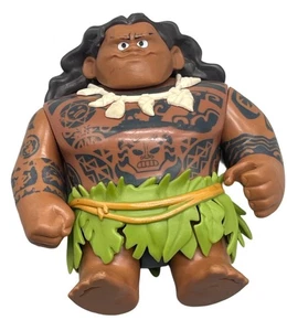 Maui Moana Disney Figure 3.5" Demigod Toy Doll Cartoon Action Figure solo LEGGI - Foto 1 di 6