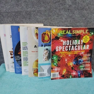 Lot of 7 Real Simple Magazines (2009-2013) - Picture 1 of 12