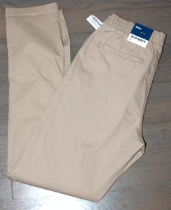 ANTIGUA CINTURA FLEXIBLE INCORPORADA DELGADA CAQUI TOSTADA AZUL MARINO PARA HOMBRE TALLA MEDIANA NUEVA CON ETIQUETAS RTL $35 - Imagen 1 de 3