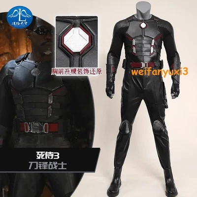 Halloween Deadpool 3 Hojas Cosplay Disfraz Hombres Chaleco Pantalones Zapatos Trajes Accesorios Foto 1 de 4