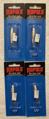Rapala Jigging Rap Señuelo Jigging Vertical 5/16oz 9g Lote (4 Señuelos) Nuevo En Caja 2B🔥 Foto 1 de 4