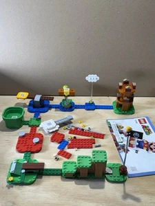 LEGO Super Mario Adventures | Warp Pipe, Piattaforma Obiettivo Bandiera Palo Corso di Avviamento - Foto 1 di 5