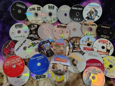 Assorted DVDs Movies Lot White Chicks Paul American Pie Foto 1 de 4