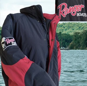 Herren M - "The Game" rot schwarz Ranger Boote Ranger Cup Angeln Turnier Jacke - Bild 1 von 18