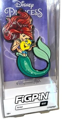 Disney Ariel Sirenita D23 Exclusivo Figpin LE 1500 NUEVO EN CAJA WDW #991 Foto 1 de 4