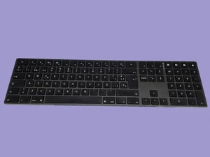 💻 JOYACCESS Teclado Inalámbrico Bluetooth - QWERTY ES, Gris, con teclado numérico 🌟 - Imagen 1 de 3