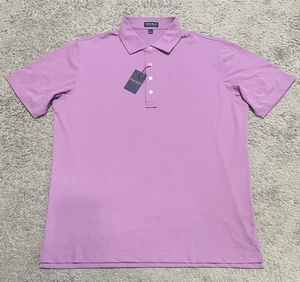 Polo de golf Peter Millar Crown artesanal para hombre XL MS24XK50KH Valencia nuevo con etiquetas $105 - Imagen 1 de 10