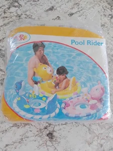 Vintage Sand And Sun Pool Rider New Yellow 30.5"/23" 50lb Max - Picture 1 of 6