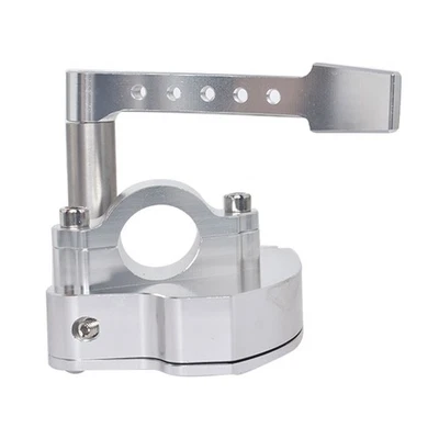 FOR YAMAHA BANSHEE YFZ RAPTOR 350 660 700 SILVER BILLET THUMB THROTTLE NEW Foto 1 de 4