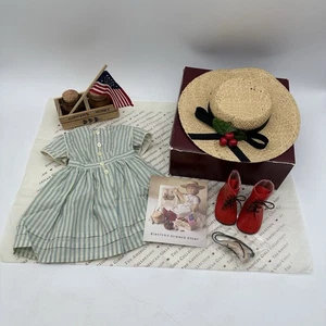 Abito, scarpe, cappello e accessori Pleasant Co American Girl Kirsten Summer Story - Foto 1 di 10