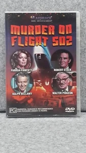 MURDER ON FLIGHT 502 Fawcett Stack Bellamy 1975 Movie DVD R4 PAL Fast Free Post - Picture 1 of 7