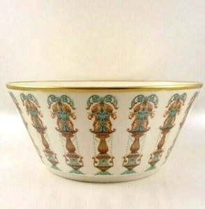 Lenox China LIDO 10" Ensaladera Grande Servir Tazón Crema/Multi Borde Oro 24K - Imagen 1 de 4