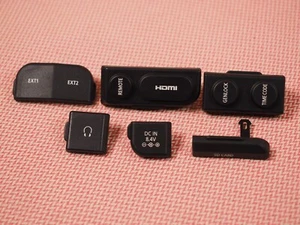 Canon EOS-C300 C300 EOS-C500 C500 Port Cover Set Genuine Replacement Part - Afbeelding 1 van 10