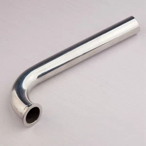 RC#232 Stainless Steel Turn Pipe 100 Degree Header Pipe D22mm for Gas RC Boat - Picture 1 of 5