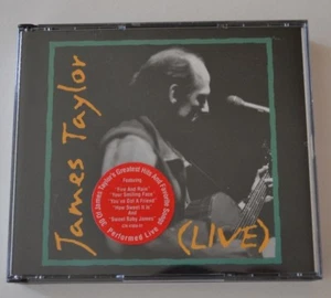 James Taylor (Live) - Audio CD By James Taylor  Jul-1993, 2 Discs, - Picture 1 of 5