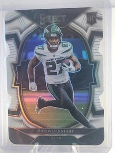 2022 Panini Select Zonovan Knight Rookie Concourse White Prizm /99 - Picture 1 of 2