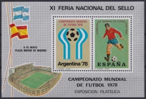 F-EX24934 ARGENTINA MNH 1978 SOCCER FUTBOL CHAMPIONSHIP MINISHEET. - Picture 1 of 1